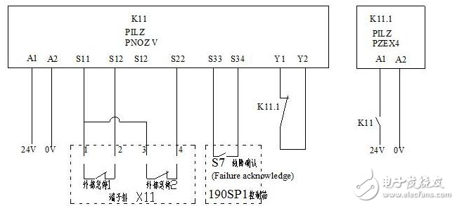 安全繼電器工作原理、接線圖、使用方法